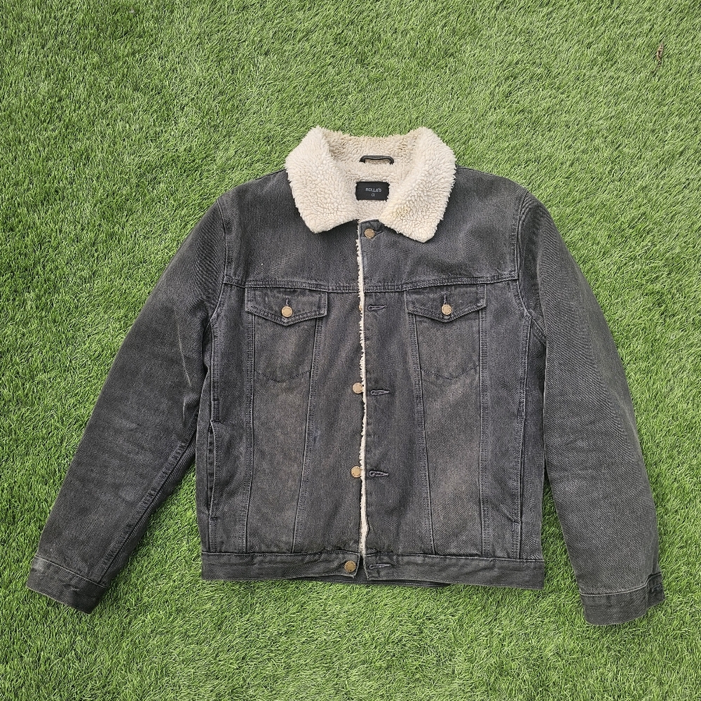 Rollas Jeans - Sherpa Trucker Jacket - Medium